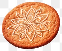 PNG Cookie gingerbread Christmas food, digital paint illustration. AI generated image