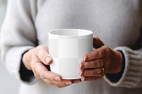 Coffee mug, png transparent mockup