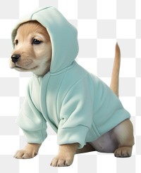 PNG Dog sweatshirt mammal animal. 