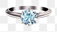 PNG Diamond ring platinum gemstone. 