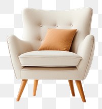 PNG Chair furniture armchair cozy. 