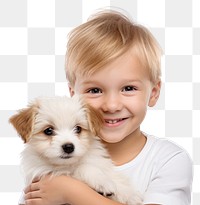 PNG Puppy portrait holding mammal. 