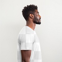 Casual t-shirt png, transparent mockup