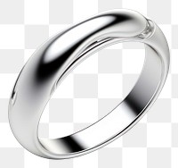 PNG Ring platinum jewelry silver transparent background