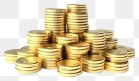 PNG Coin backgrounds money gold. AI generated Image by rawpixel.