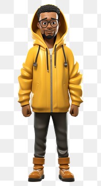 PNG Sweatshirt raincoat cartoon jacket. AI generated Image by rawpixel.