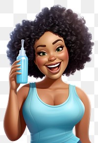 PNG Portrait cartoon bottle adult. 