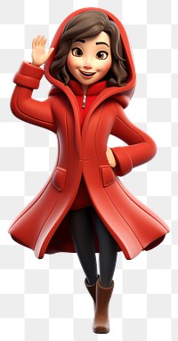 PNG Coat cartoon winter toy. AI generated Image by rawpixel.