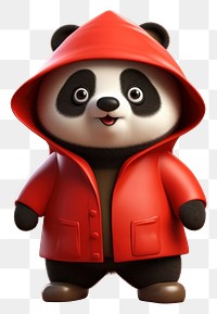 PNG Panda cute toy representation