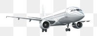 PNG Airplane aircraft airliner vehicle. AI generated Image by rawpixel.