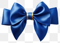 PNG Blue bow transparent background celebration. 