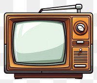 PNG Television screen broadcasting electronics. AI generated Image by rawpixel.