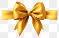 PNG Ribbon gold bow