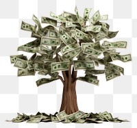 PNG Dollar money tree investment