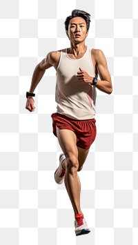 PNG Running jogging shorts adult. AI generated Image by rawpixel.