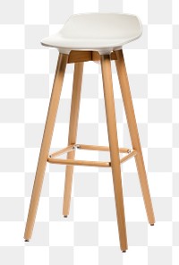 PNG Furniture stool chair transparent background. 