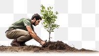 PNG Planting gardening outdoors nature transparent background