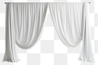 PNG Curtain white transparent background architecture