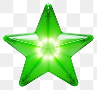 PNG Green symbol star transparent background