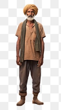 PNG Standing portrait turban adult. AI generated Image by rawpixel.