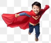 PNG Child superhero portrait costume. 