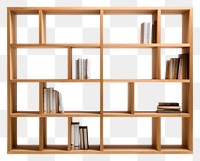 PNG Bookcase bookshelf furniture transparent background