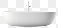 PNG Bathtub white transparent background simplicity. 