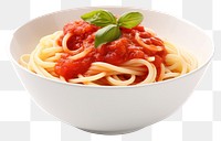 PNG Spaghetti tomato pasta sauce transparent background