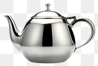 PNG Teapot steel transparent background stainless steel. 