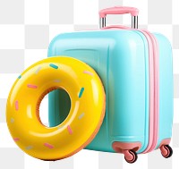 PNG Suitcase luggage inflatable lifebuoy. 