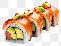 PNG Sushi salmon food rice. AI generated Image by rawpixel.