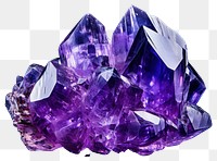 PNG Gemstone amethyst crystal mineral.