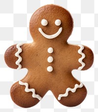 PNG Gingerbread cookie holiday food transparent background