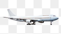 PNG Airliner aircraft airplane vehicle. AI generated Image by rawpixel.