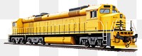 PNG Locomotive vehicle train transportation. 