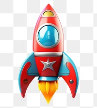 PNG Rocket cartoon toy  