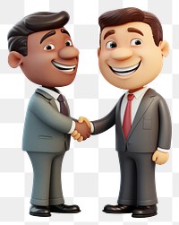 PNG Cartoon hand men togetherness. AI generated Image by rawpixel.