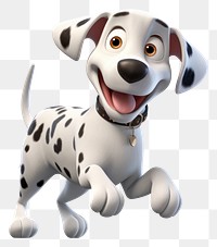 PNG Dog dalmatian cartoon mammal. 