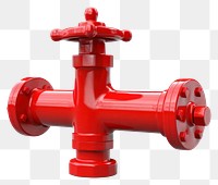 PNG Water pipe  hydrant shape. 