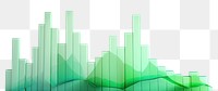 PNG Graph green white background architecture. AI generated Image by rawpixel.