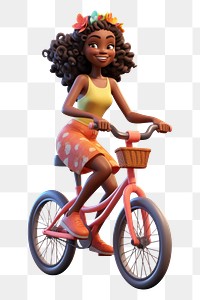 PNG Bicycle tricycle vehicle cartoon. 