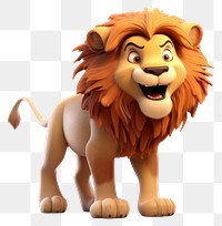 PNG Cartoon mammal animal lion. 