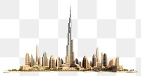 PNG Dubai landmark architecture skyscraper