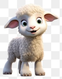 PNG Sheep cartoon animal mammal. AI generated Image by rawpixel.