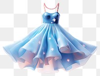 PNG Dress fashion gown toy. 