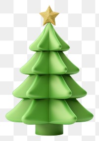 PNG Christmas tree white background celebration. 