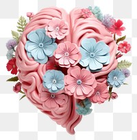 PNG Flower dessert brooch plant. AI generated Image by rawpixel.