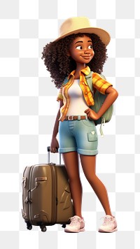 PNG Suitcase luggage cartoon  