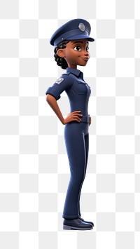 PNG Cartoon officer person  