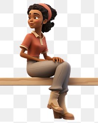 PNG Cartoon female adult  